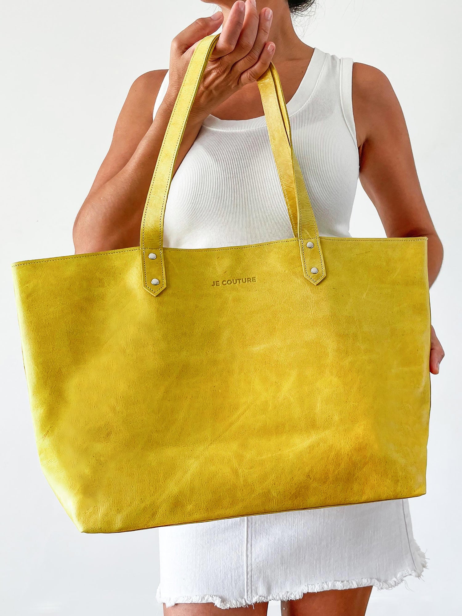 Je Couture - Tote Bag Yellow | Lifestyle