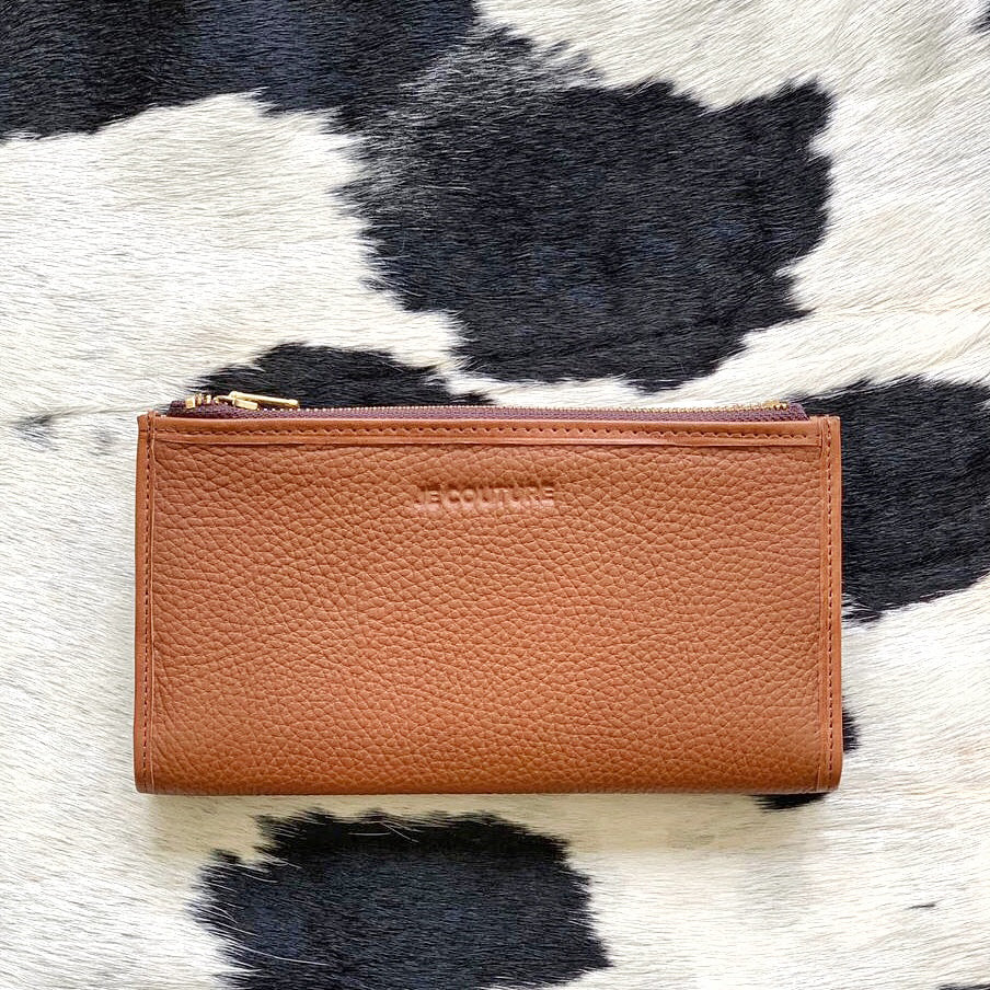 Je Couture Wallet - Natural Leather